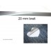 1m Reflektorfolienband zum Aufbügeln (zuschneidbar) -  verschiedene  Breiten